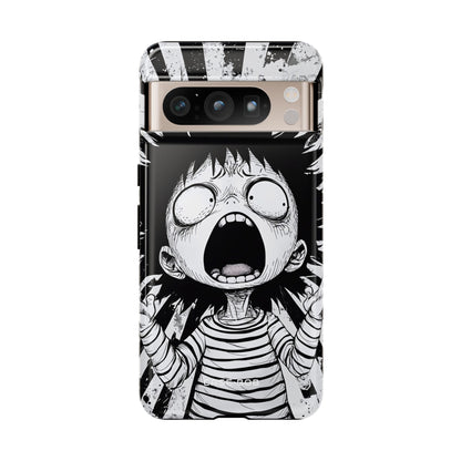 Screaming Stripes Google Pixel 8 Pro Case - Tough