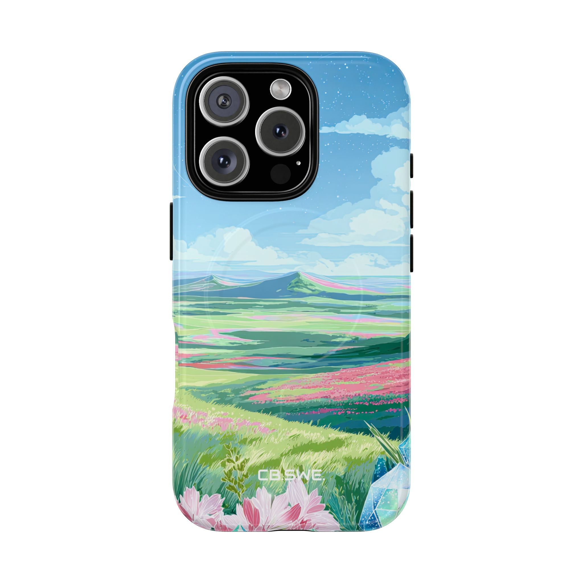Serene Crystal Landscape iPhone 16 - Tough+