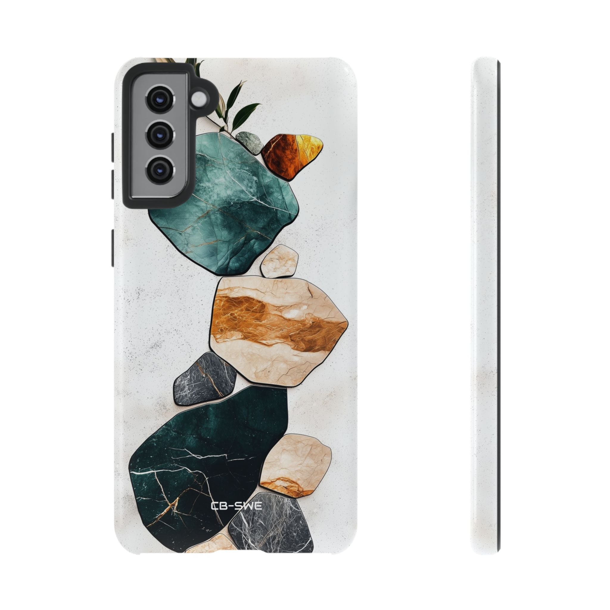 Stone Shapes Embrace - Samsung Case