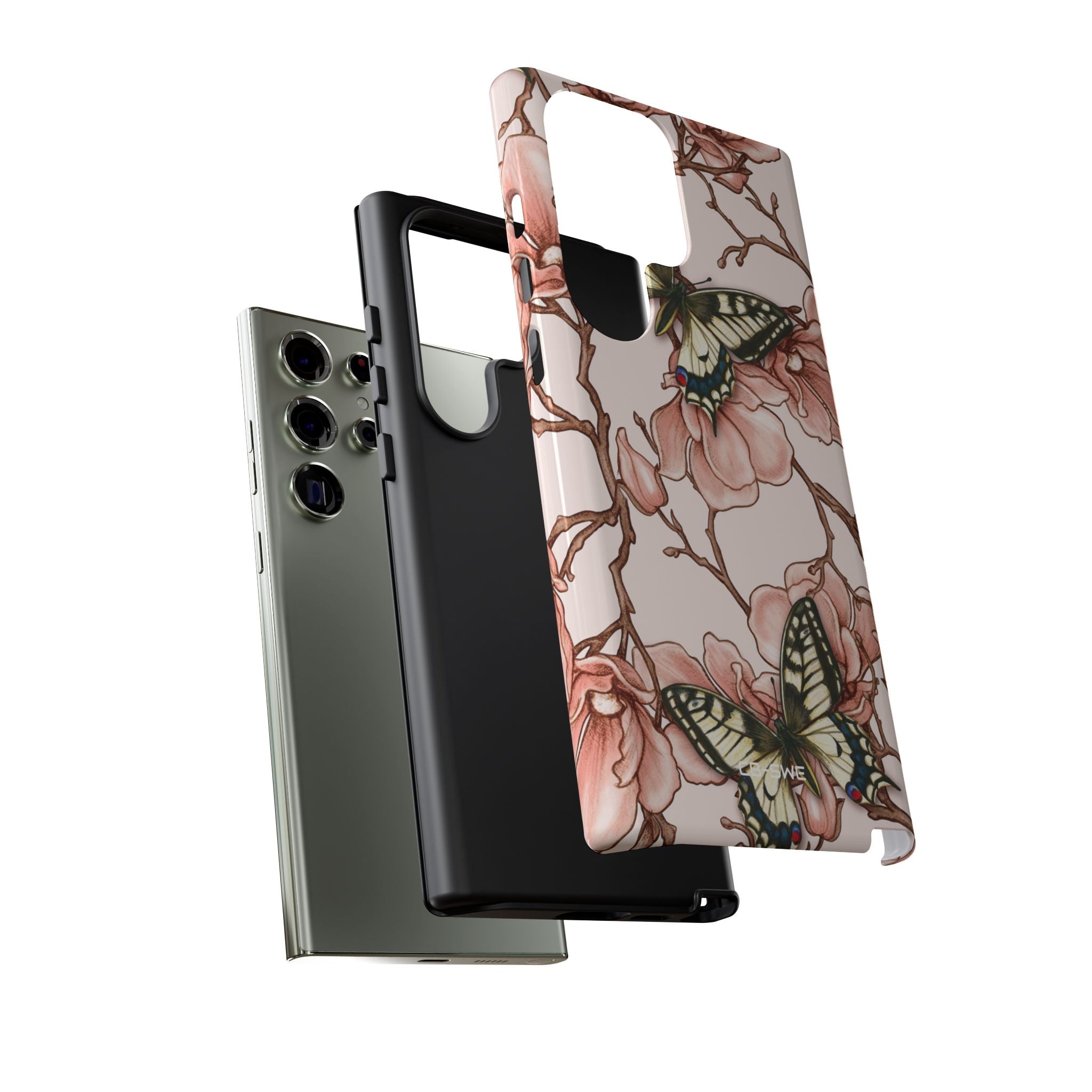 Butterflies and Magnolias Harmony - Samsung Case