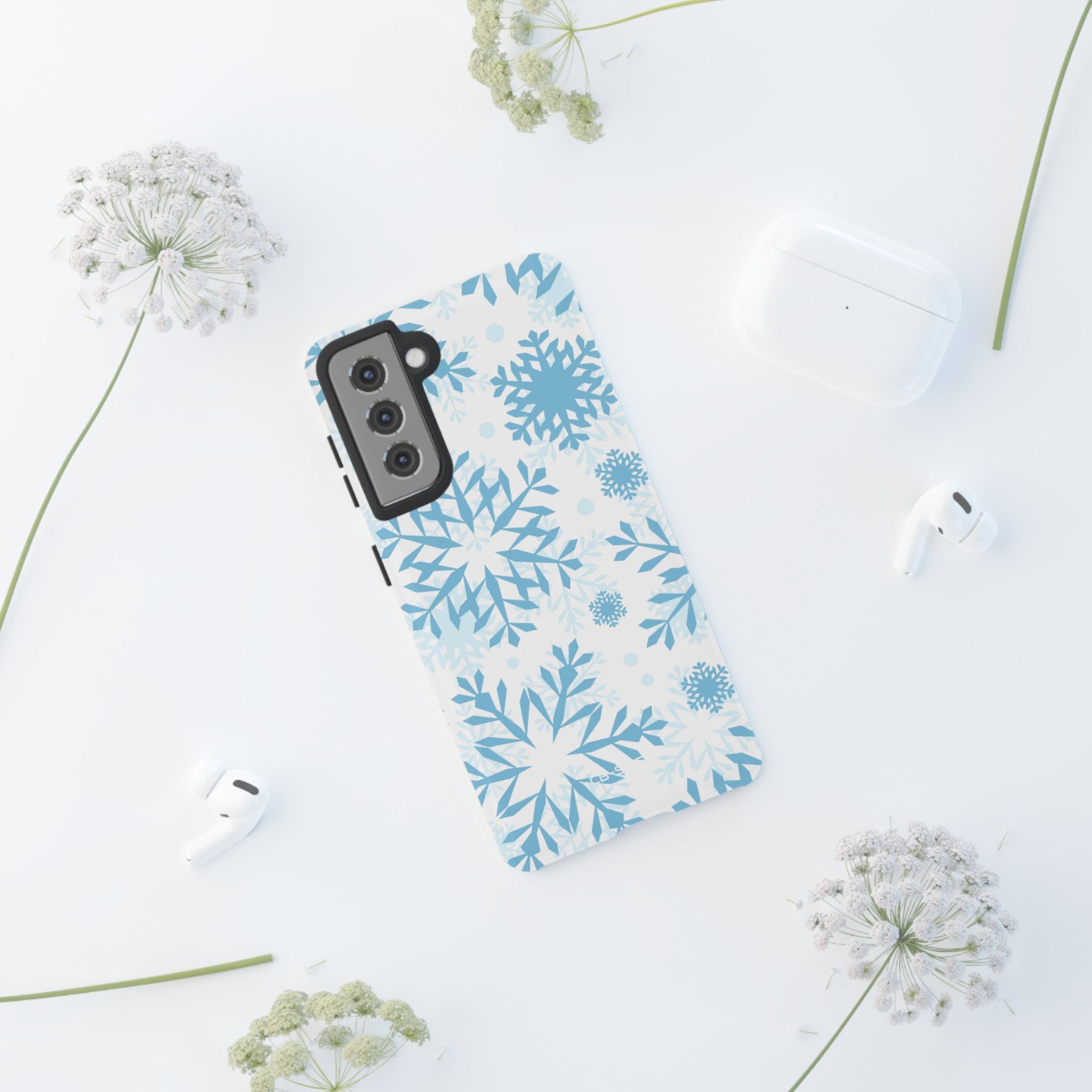 Winter Snowflake Symphony - Samsung Case