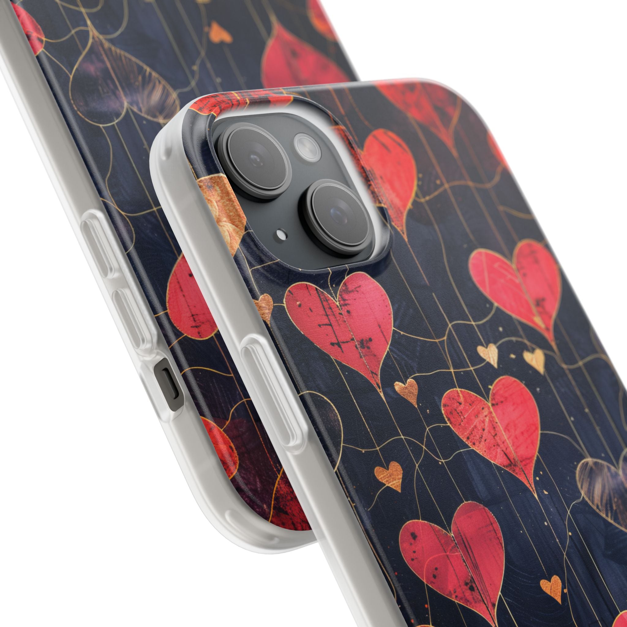 Gradient Heartflow Harmony iPhone 15 - Flexi Phone Case