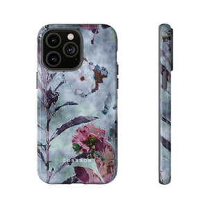 Monochrome Roses, Peonies & Asters - Protective Phone Case