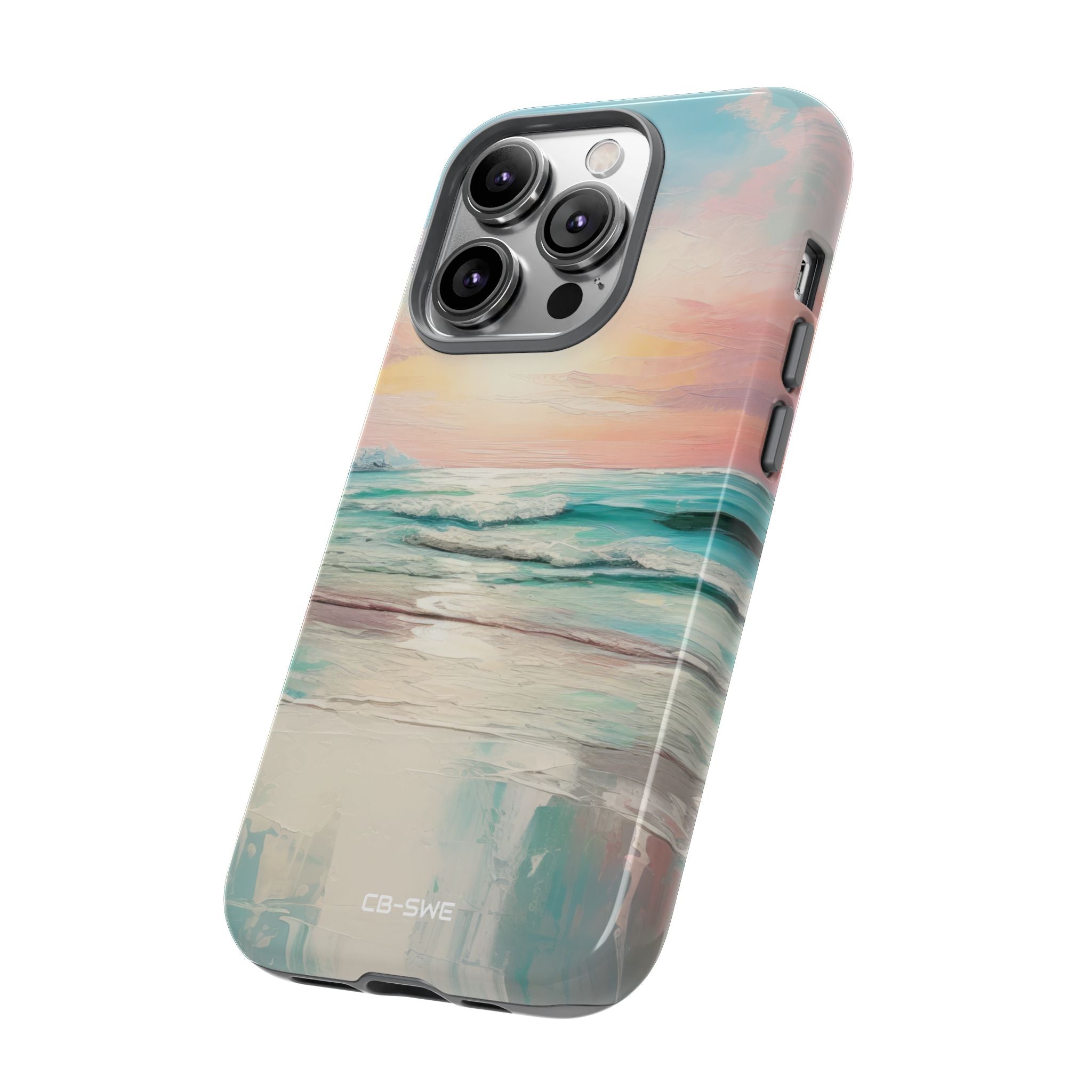 Waves Glistening Softly - iPhone Case