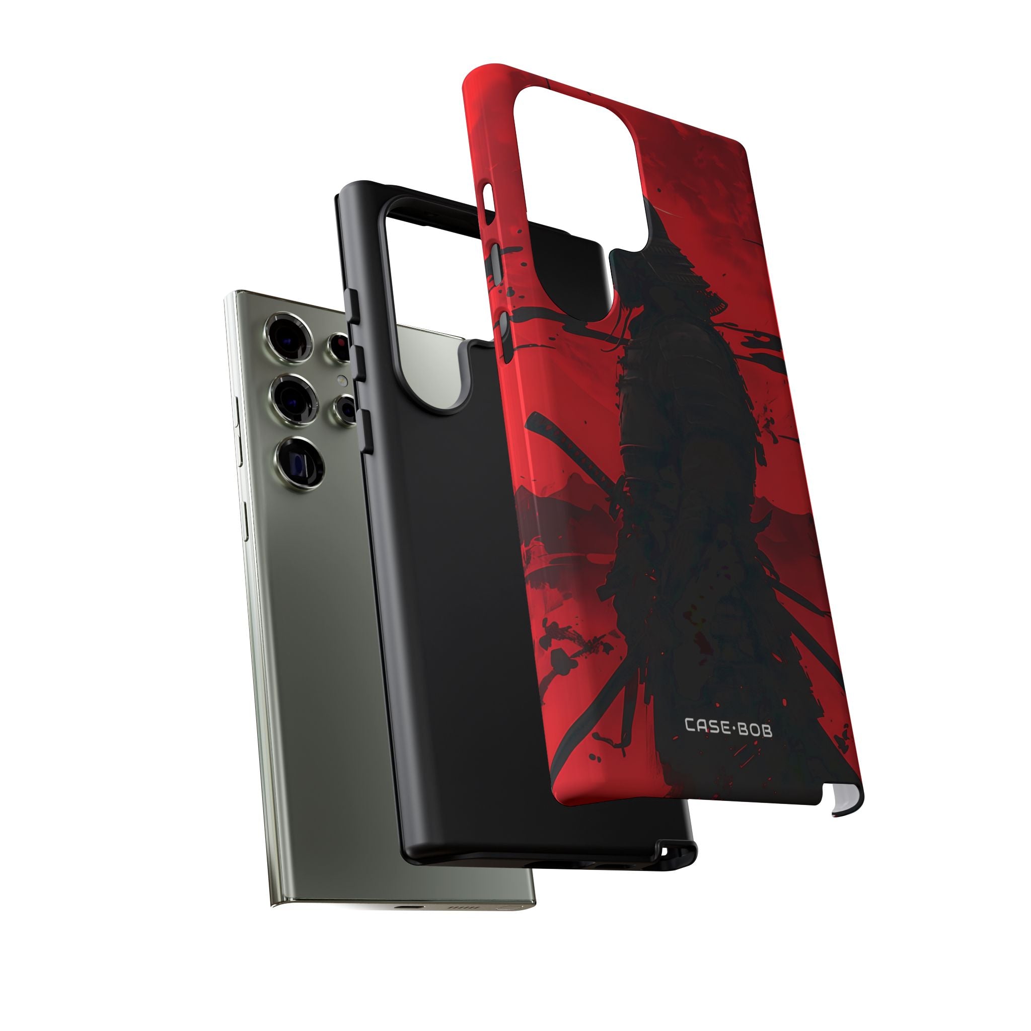 Crimson Samurai Samsung S23 Ultra Case - Tough