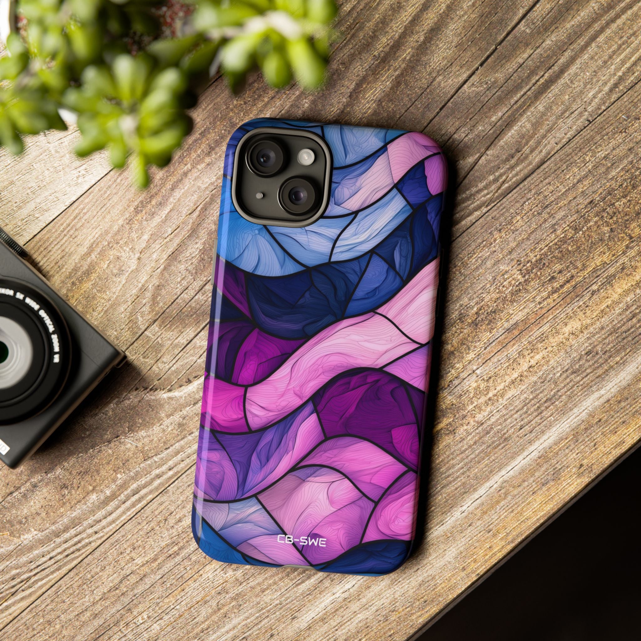 Waves Embrace Light - iPhone Case