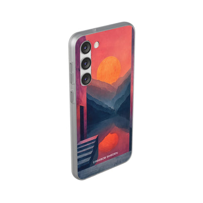 Surreal Sunset Landscape - Flexi Samsung S23 Phone Case