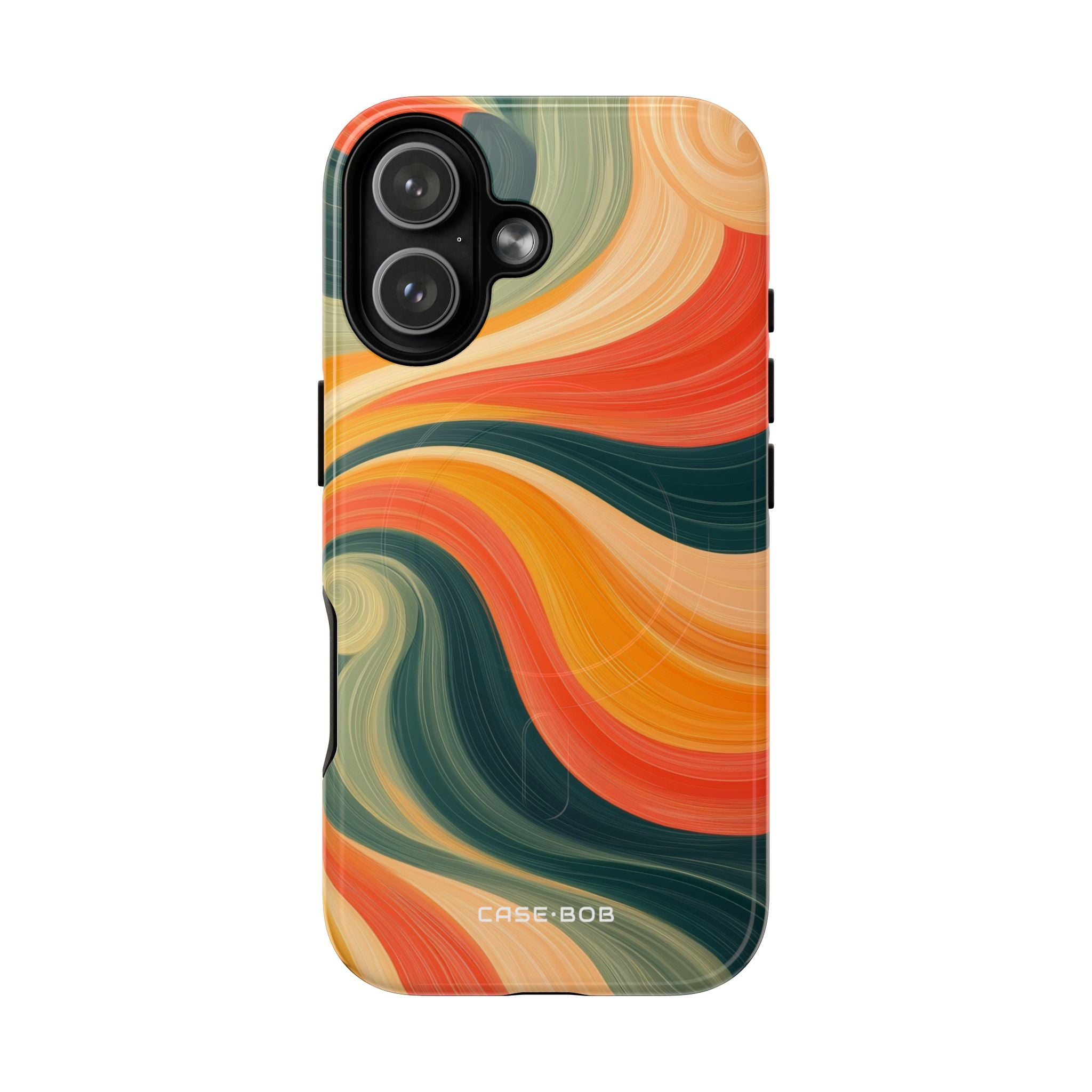 Swirling Ember iPhone 17 Case - Tough+