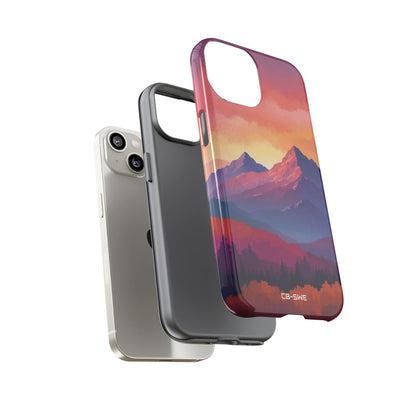 Mountain Peaks Rise - iPhone Case