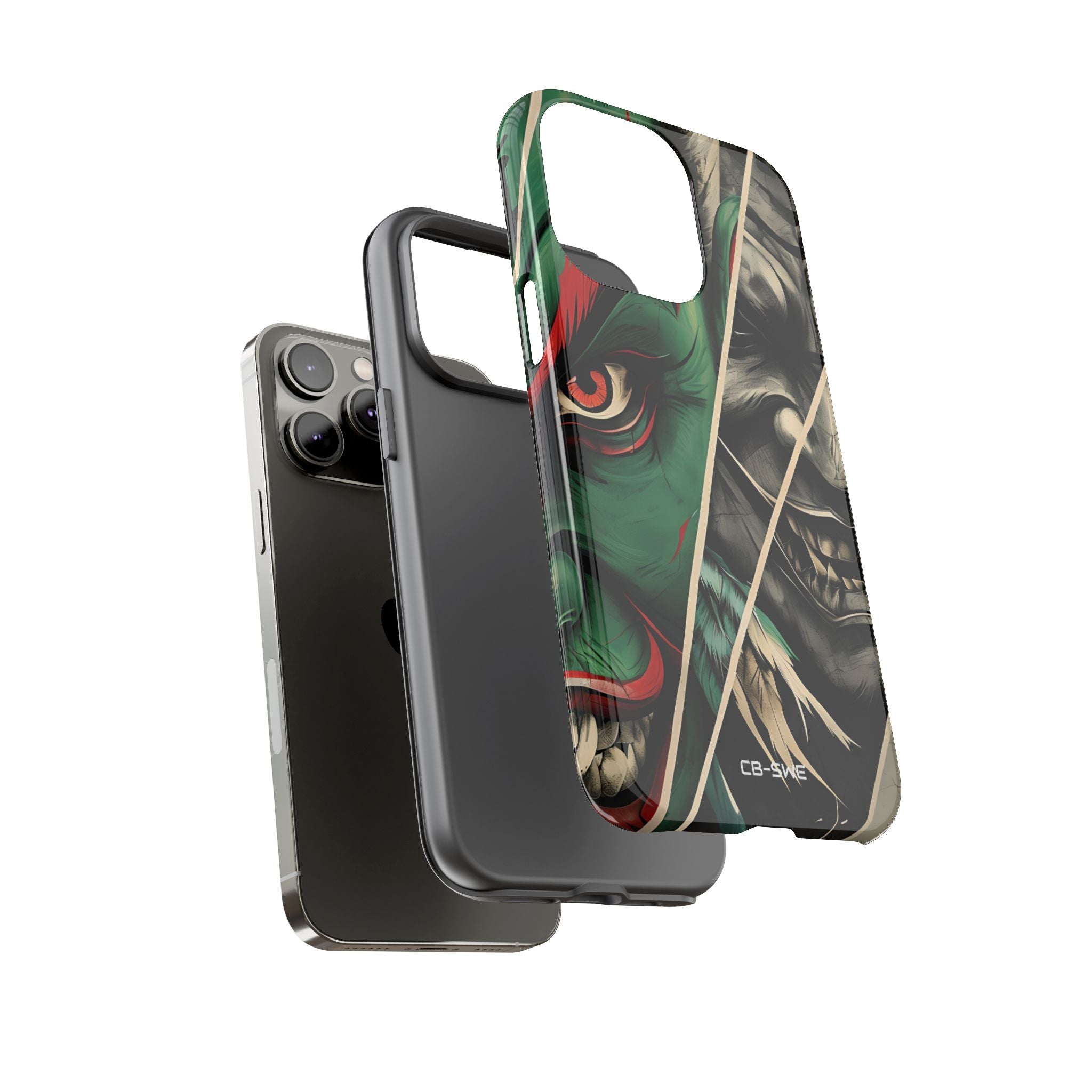 Demonic Panels Clash - iPhone Case