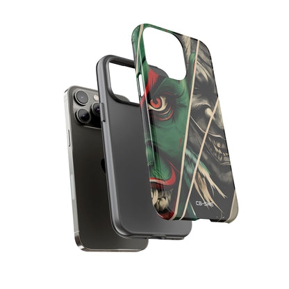 Demonic Panels Clash - iPhone Case