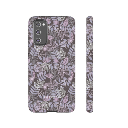 Dark Purple Leaf - Protective Phone Case