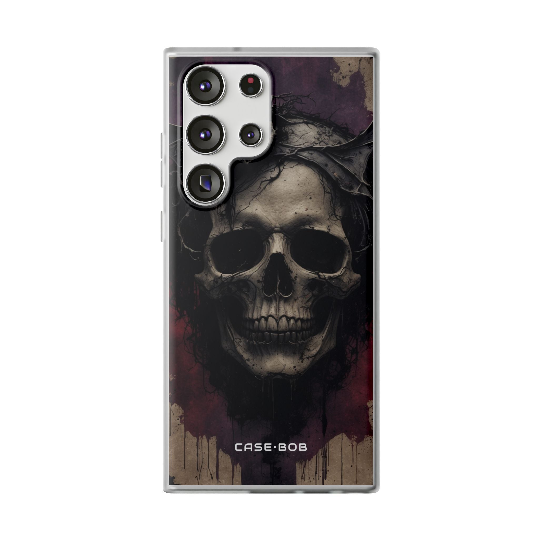Gothic Skull Crown Samsung S23 Ultra Case - Soft