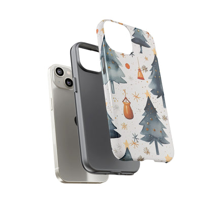 Christmas Trees Dance - iPhone Case