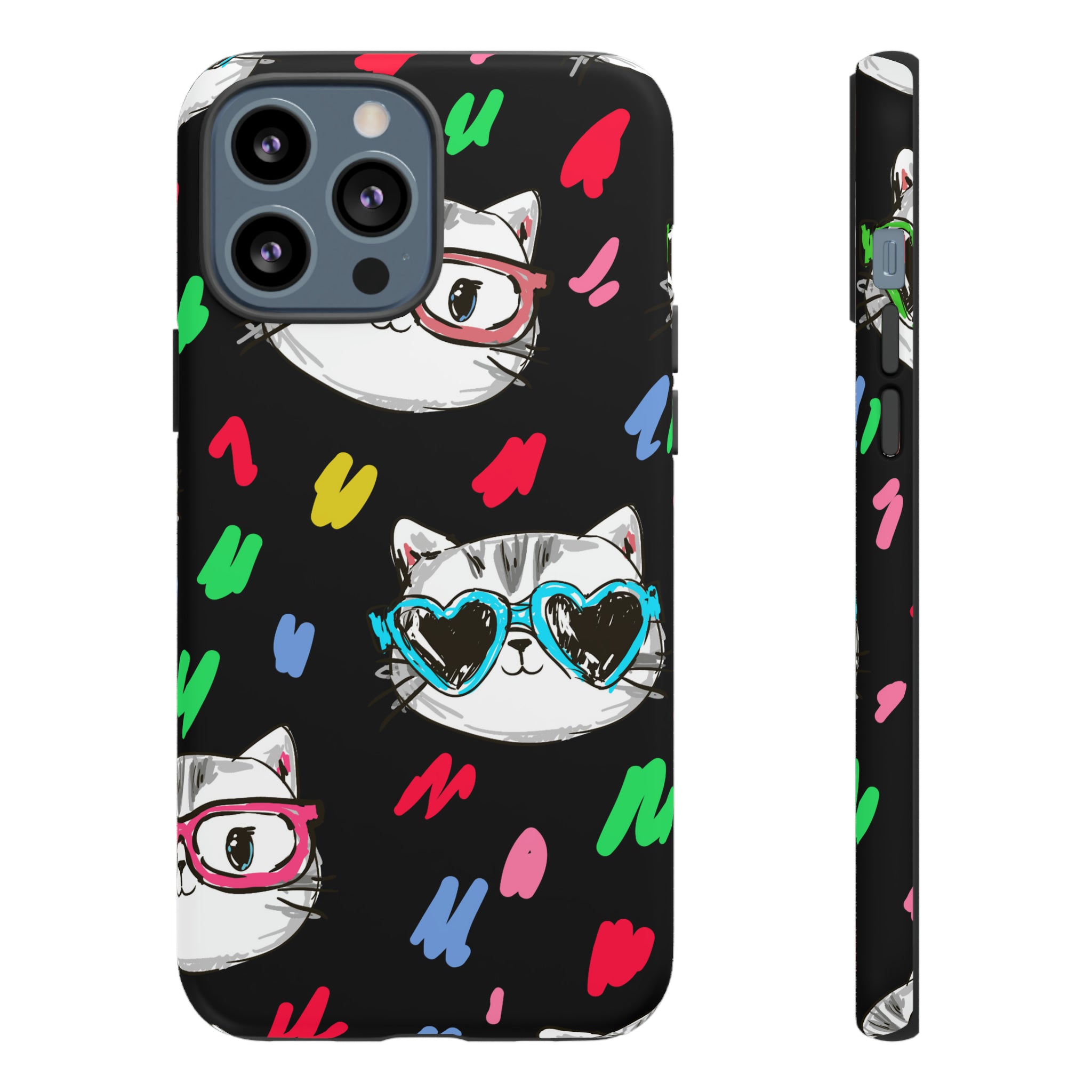 Cat Coloring - Protective Phone Case