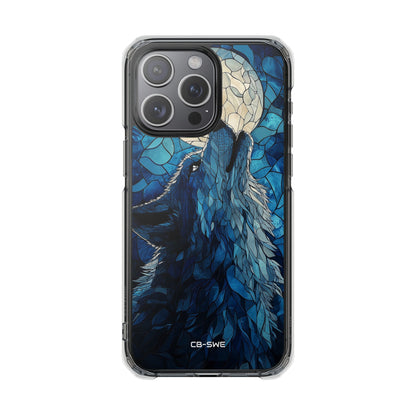Wolf Howls Moonlight iPhone Case - Impact