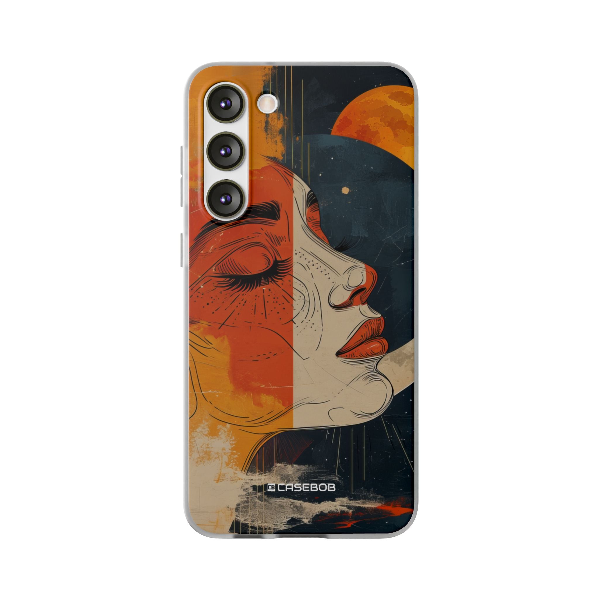 Celestial Duality | Flexible Phone Case for Samsung Galaxy