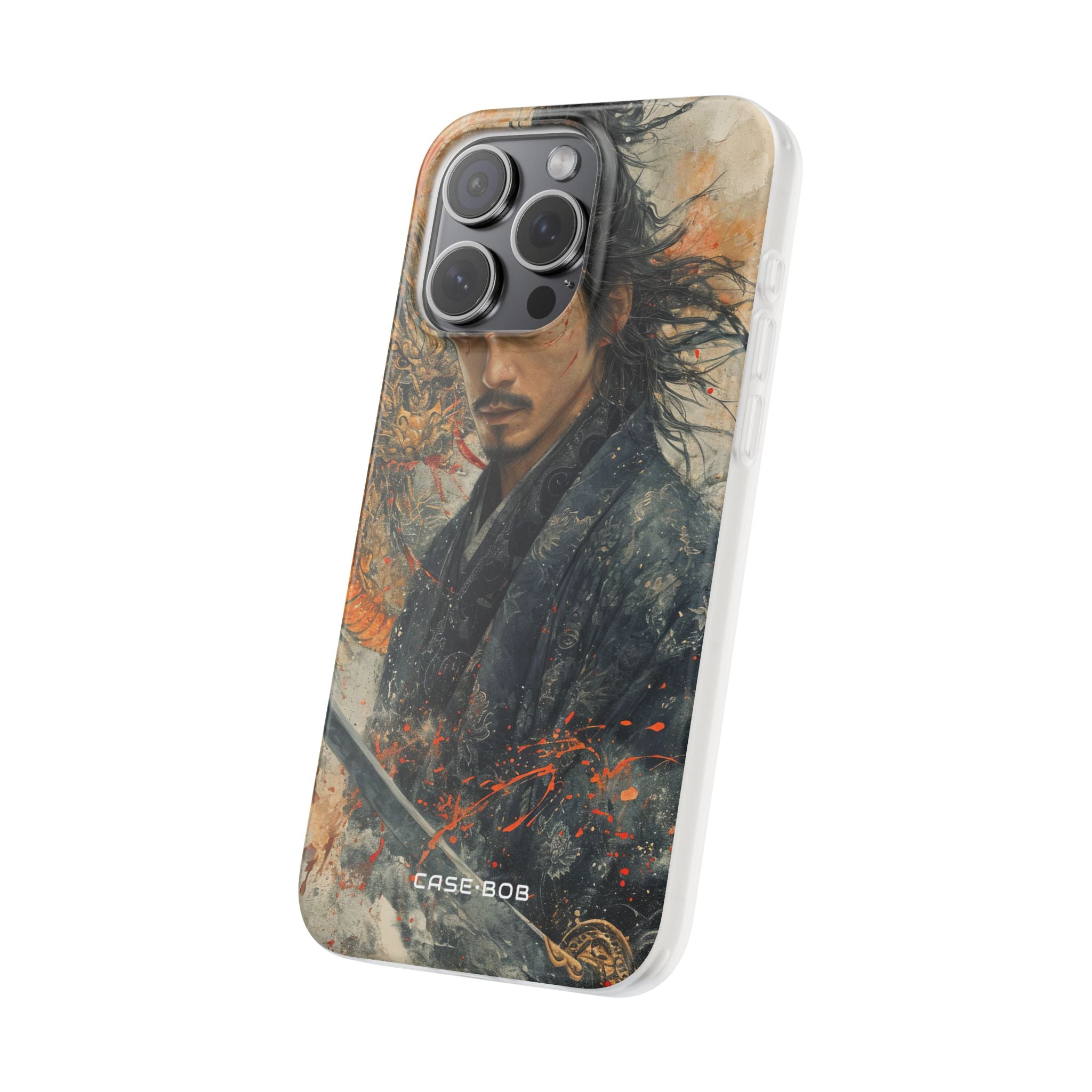 Dragonblade Warrior iPhone 15 Pro Max Case - Soft