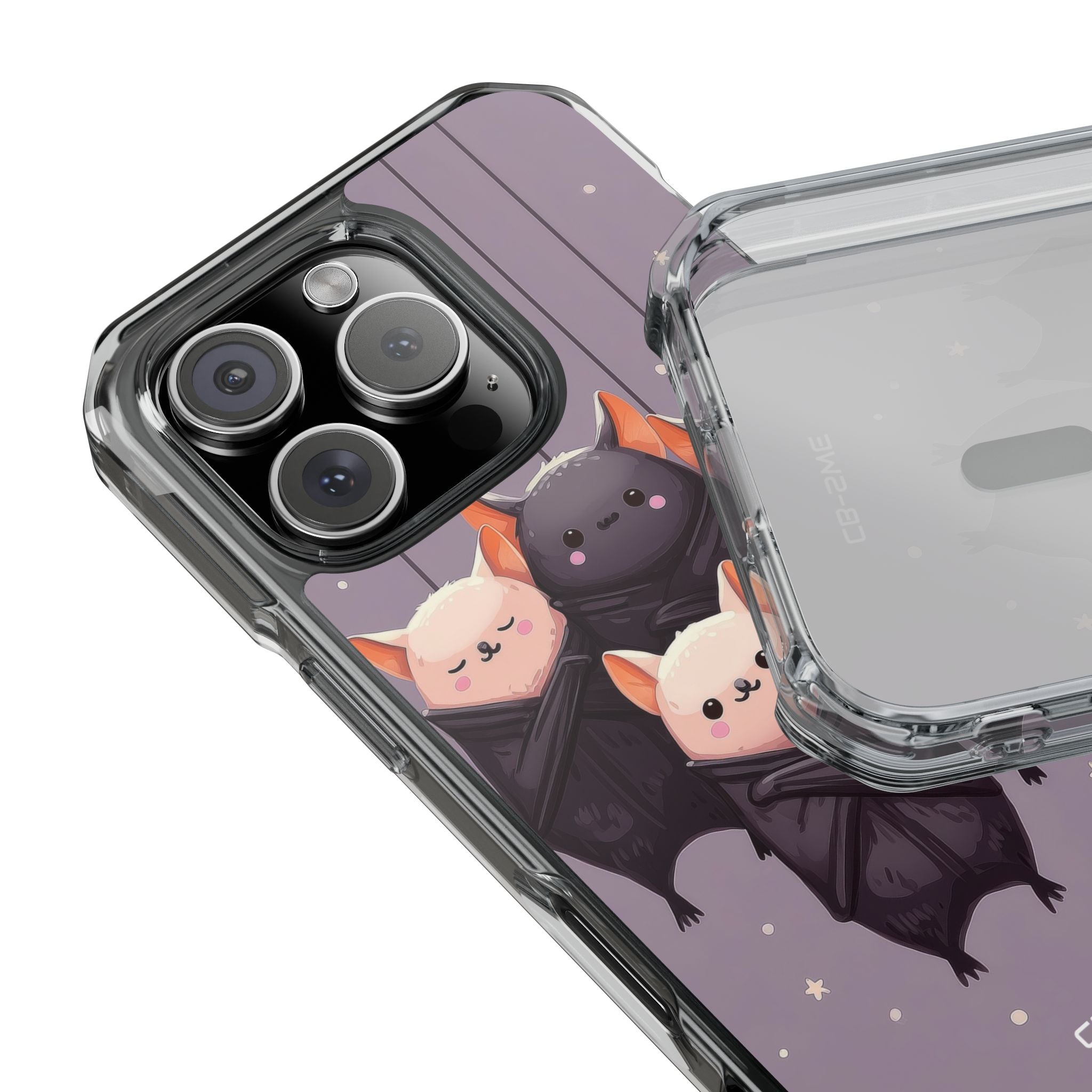Playful Bats Hang iPhone Case - Impact