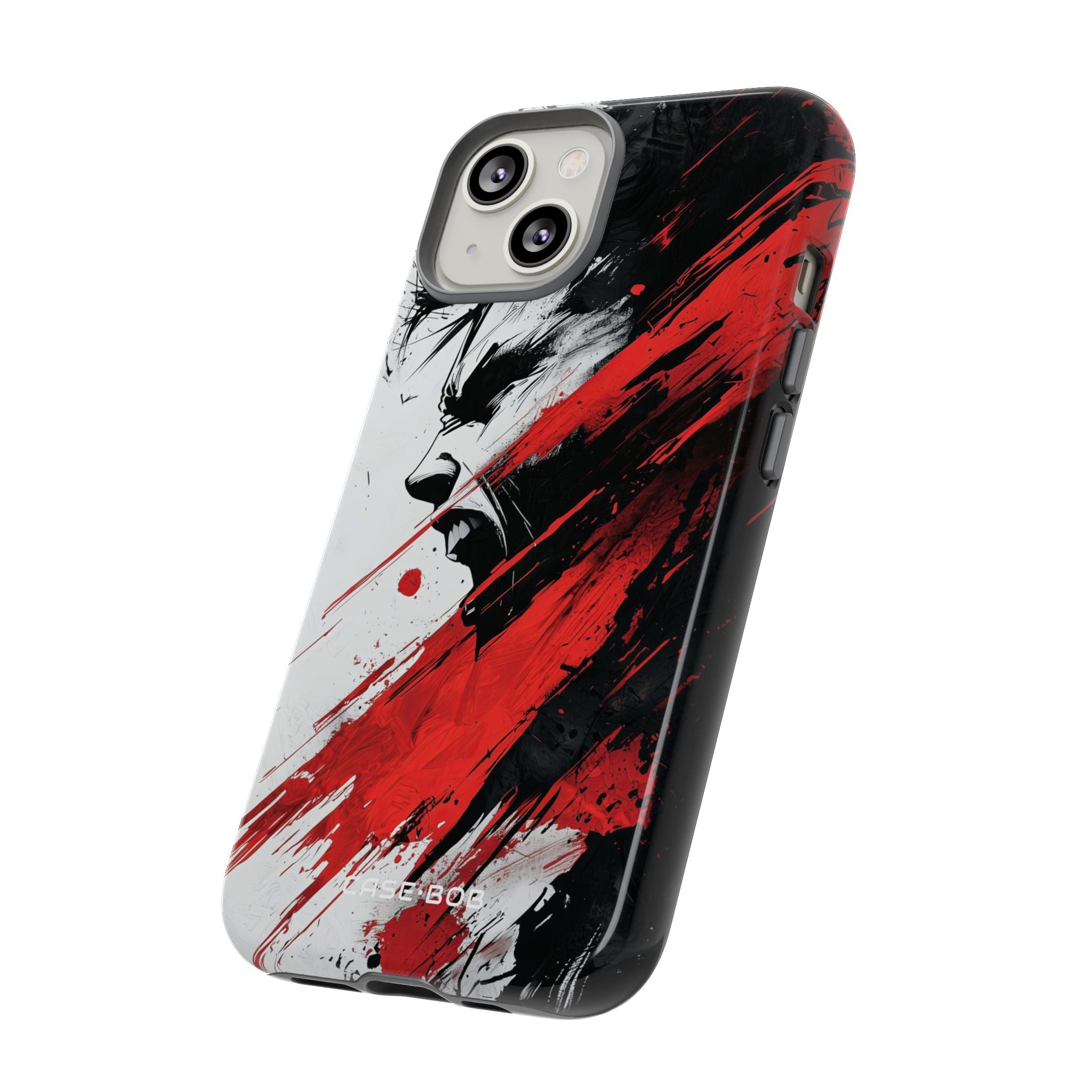 Yelling Profile Burst iPhone 14 Case - Tough