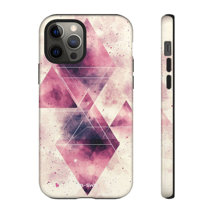 Triangles Overlap Serenity - iPhone Case