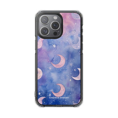 Celestial Dreamscape - Clear Impact iPhone 15 Phone Case