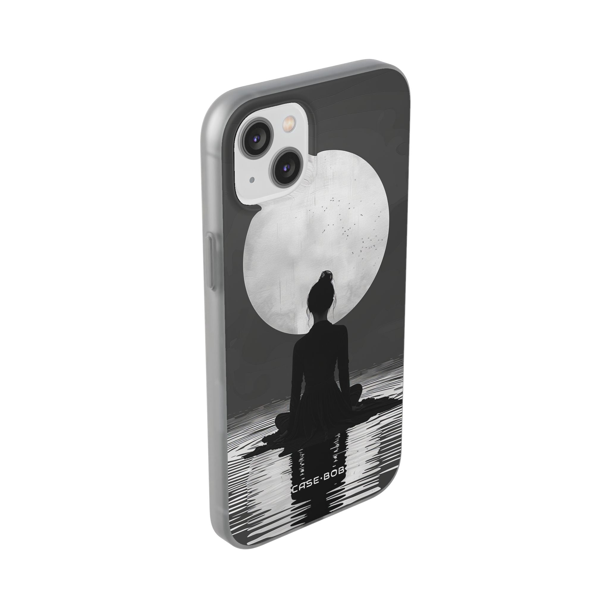 Silhouette Moonlight iPhone 14 Plus Case - Soft