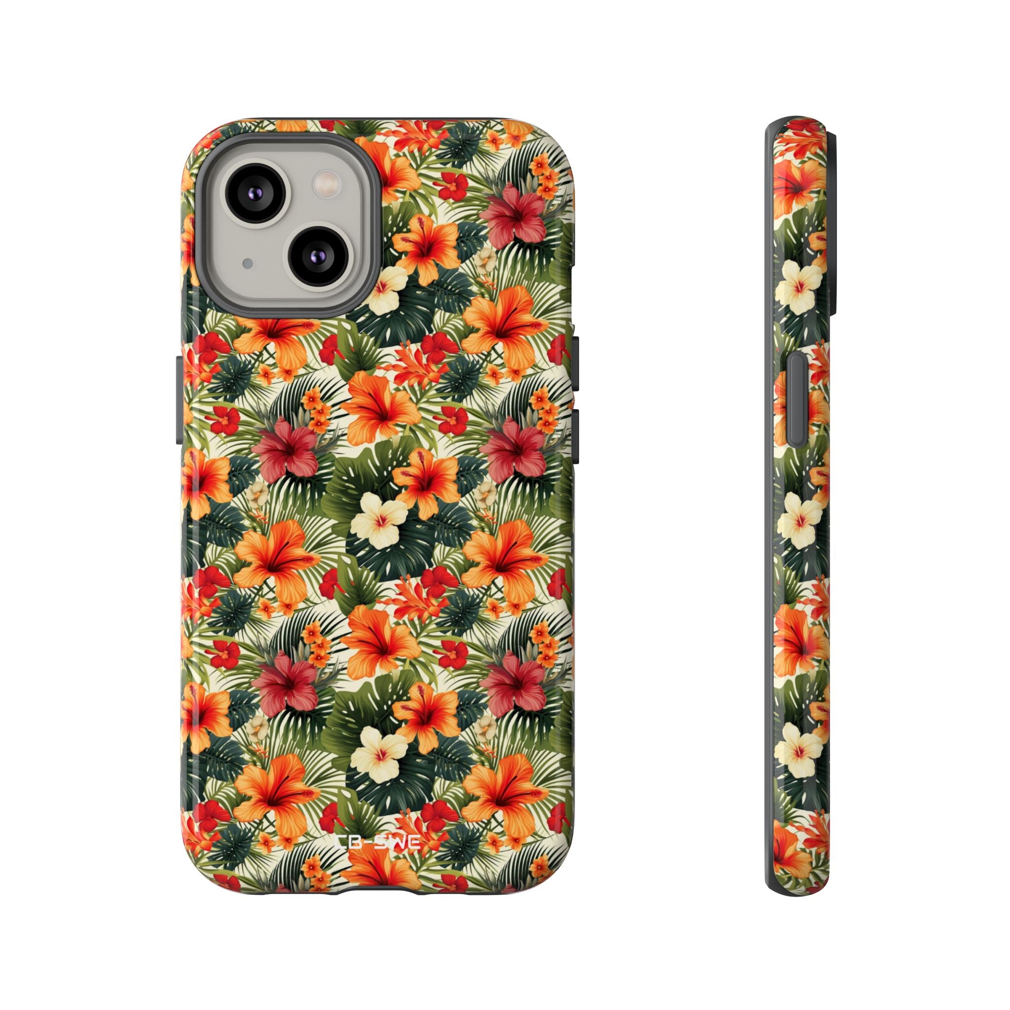 Tropical Blooms Flourish - iPhone Case
