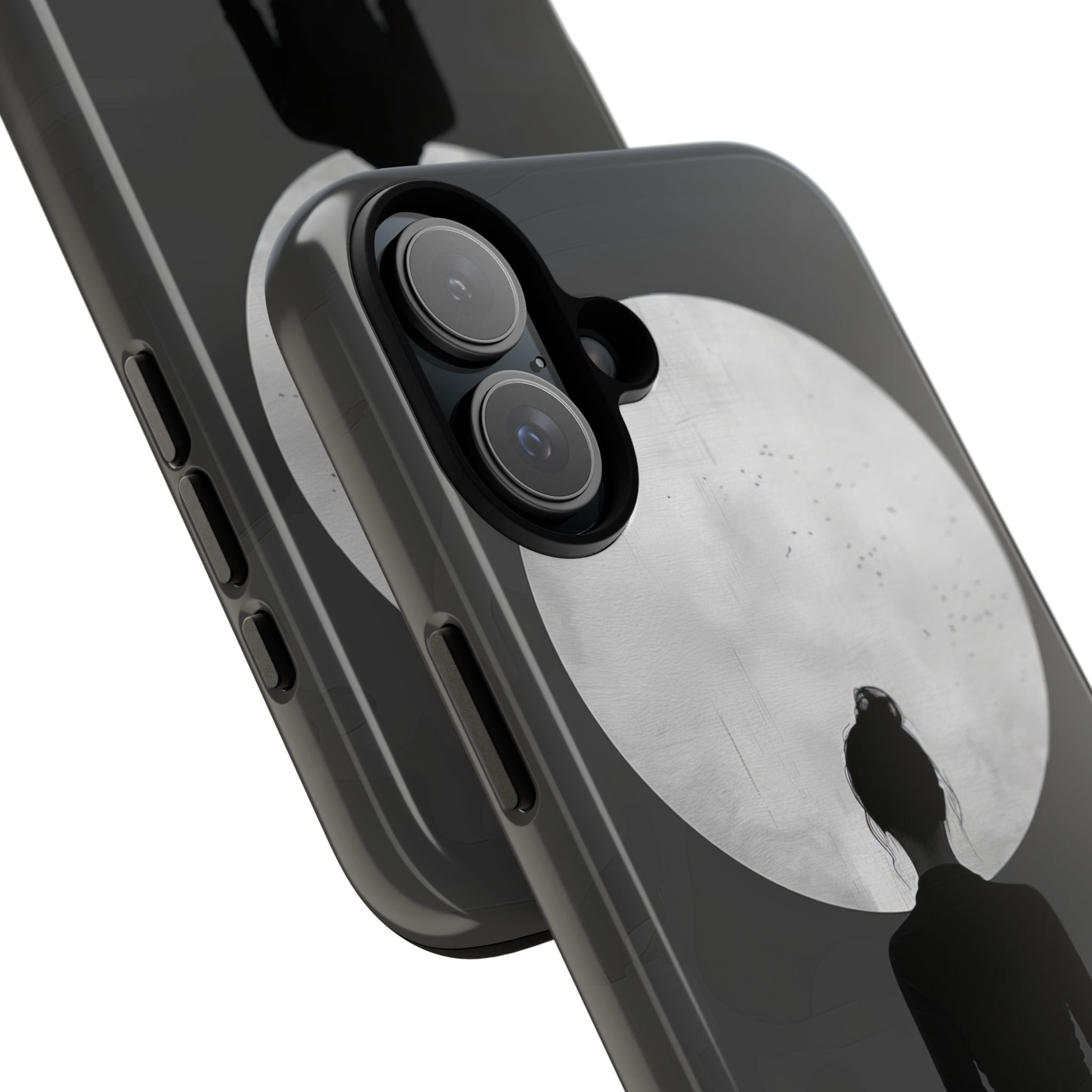 Moonlit Silhouette iPhone 16 Plus Case - Tough