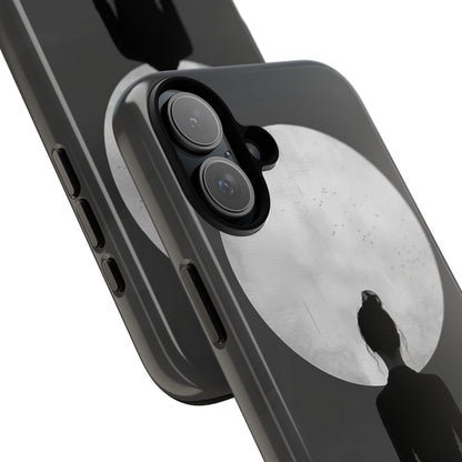 Moonlit Silhouette iPhone 16 Plus Case - Tough