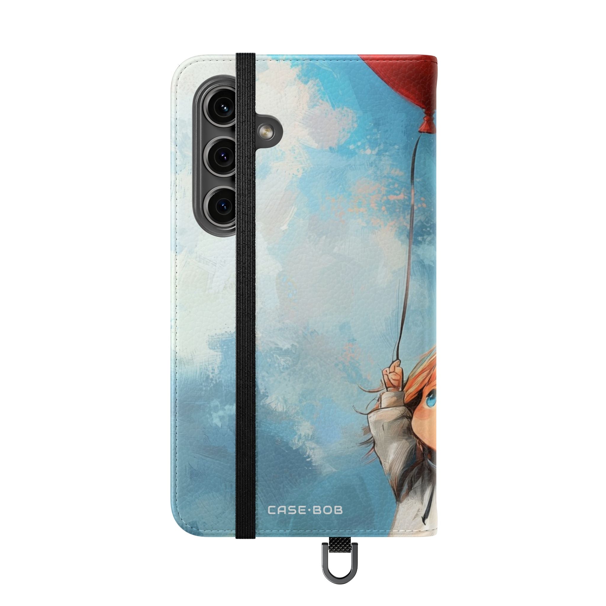 Heart Balloon Glow - Samsung S24 Case - Wallet