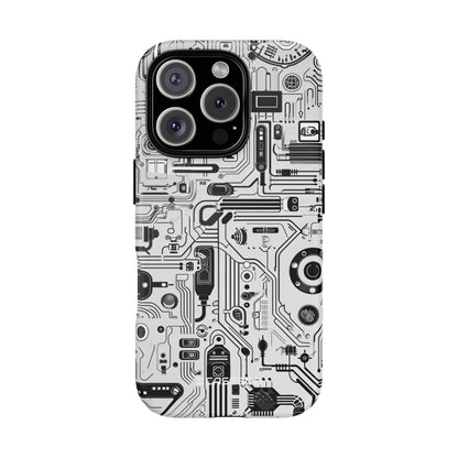 Circuitry Reverie: Tech Aesthetics - for iPhone 16