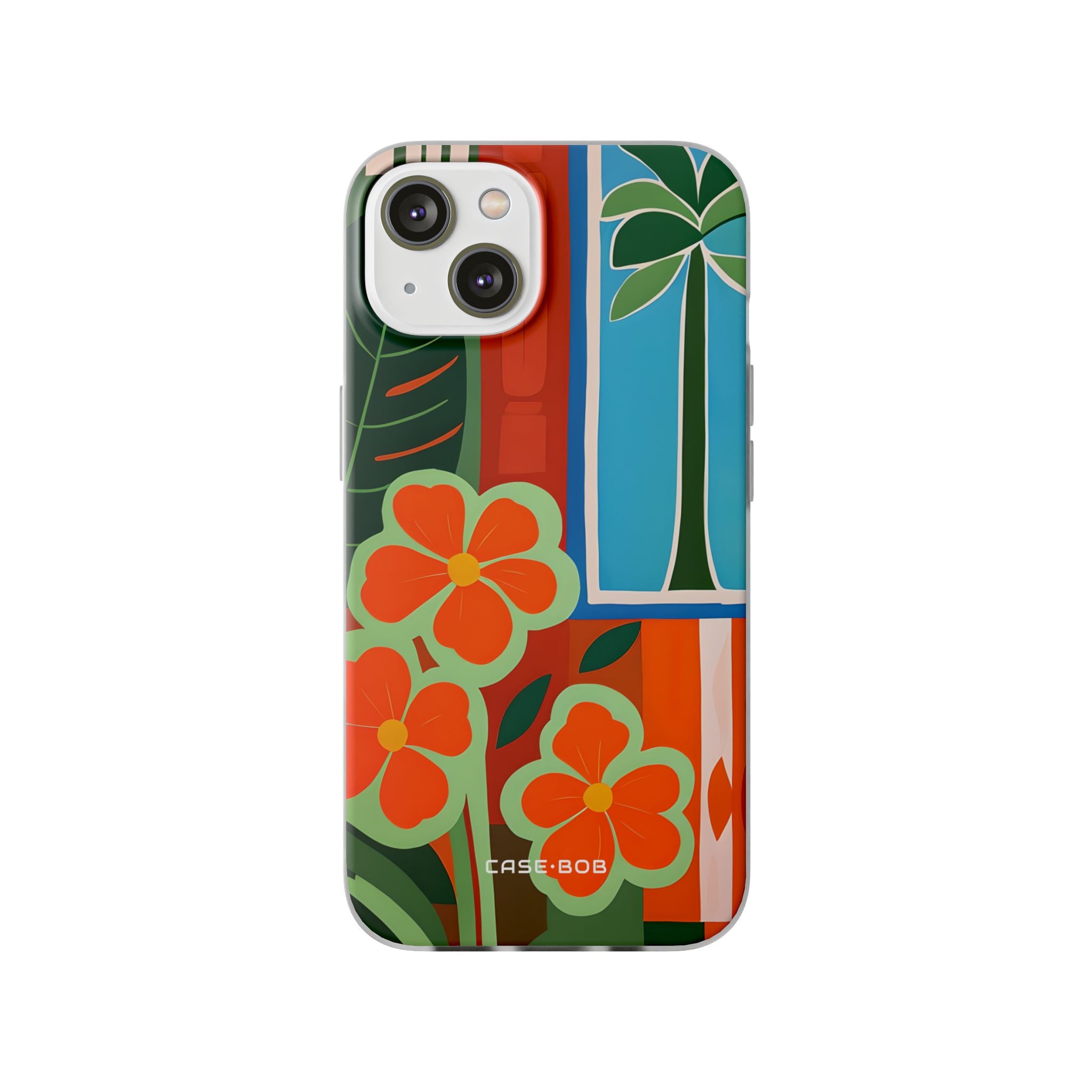 Orange Blossom Burst iPhone 14 Case - Soft