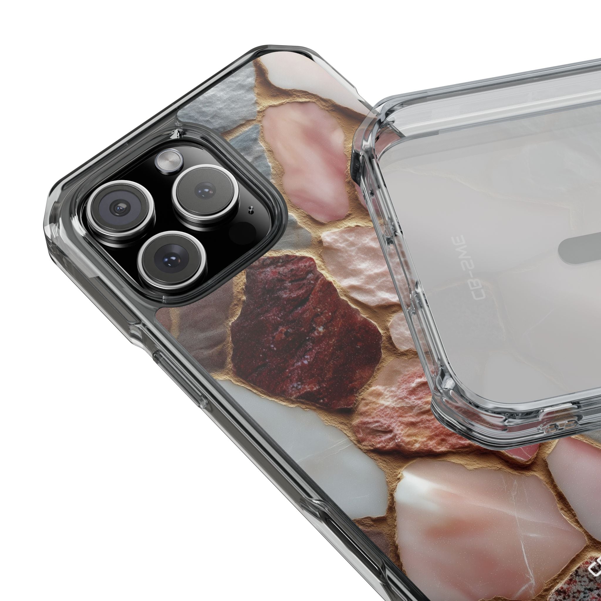Textured Stones Dance iPhone Case - Impact