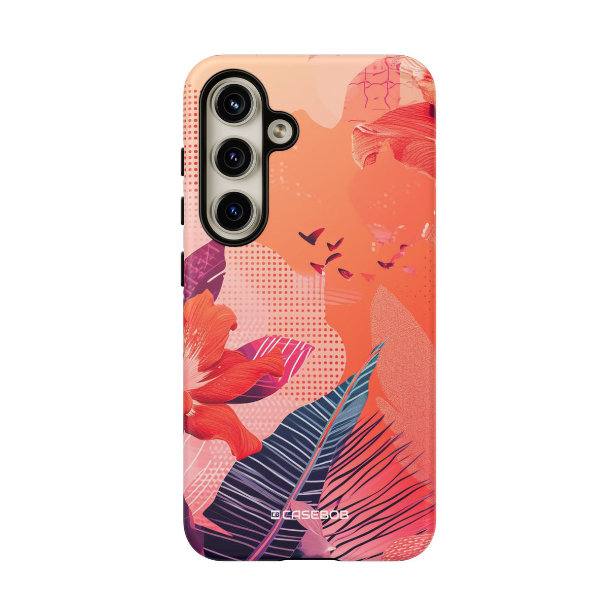 Living Coral Design | Handyhülle für Samsung (Schutzhülle)