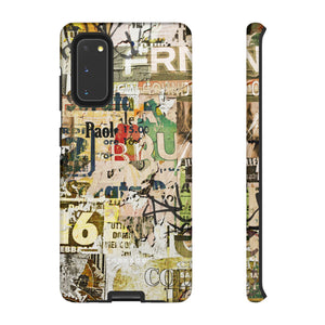 Grunge Vintage Poster - Protective Phone Case