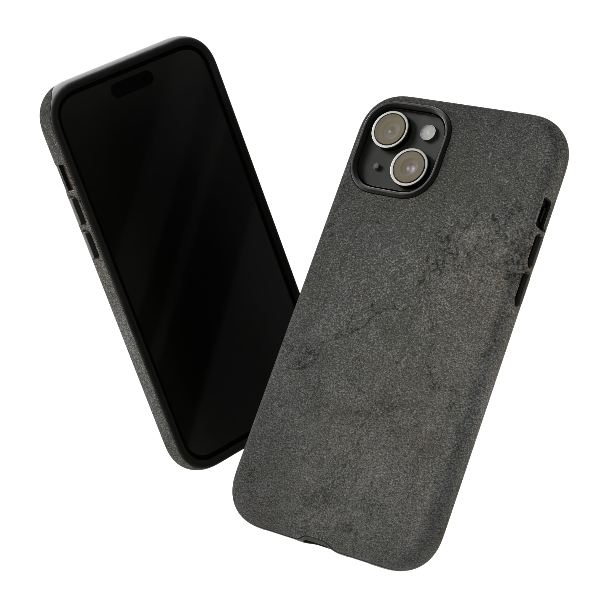 Steel Grey Granite - Protective Phone Case