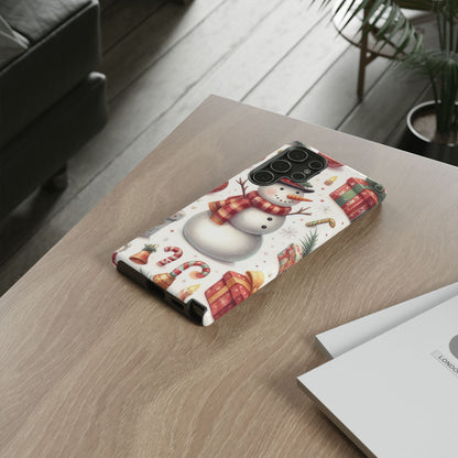 Snowman Wears Scarf - Samsung Case