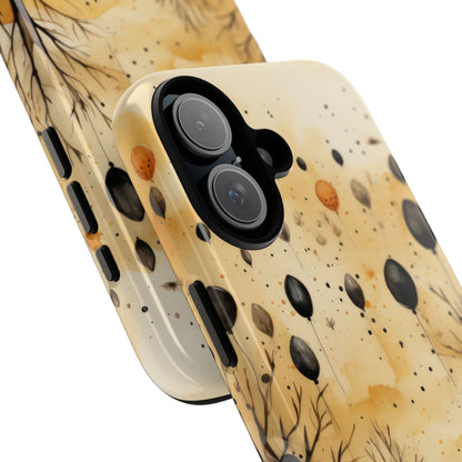 Balloons Drift Skyward - iPhone Case