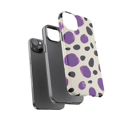 Purple Pebble Dance iPhone 14 - Resistente