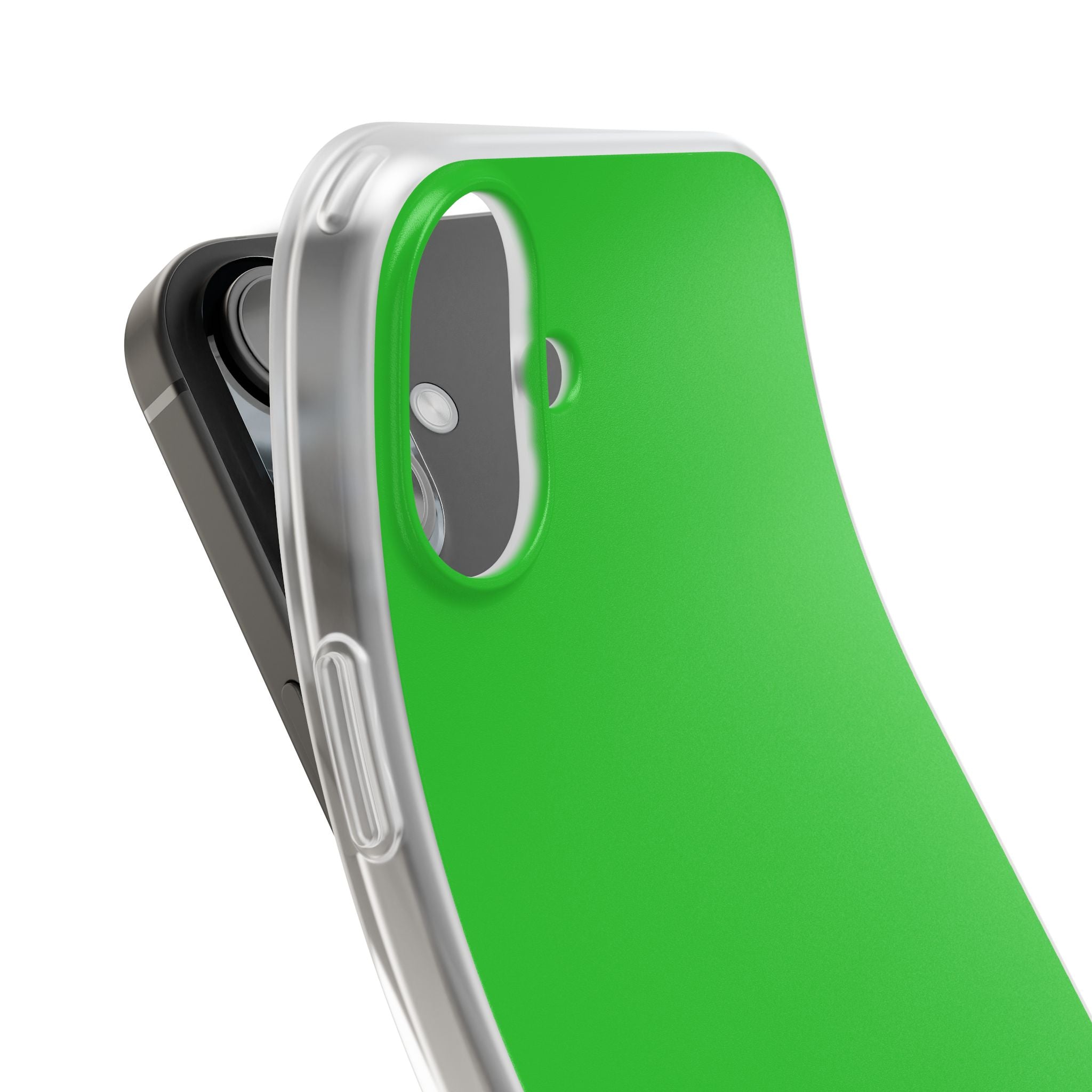 Lime Green - Flexi iPhone 16 Phone Case