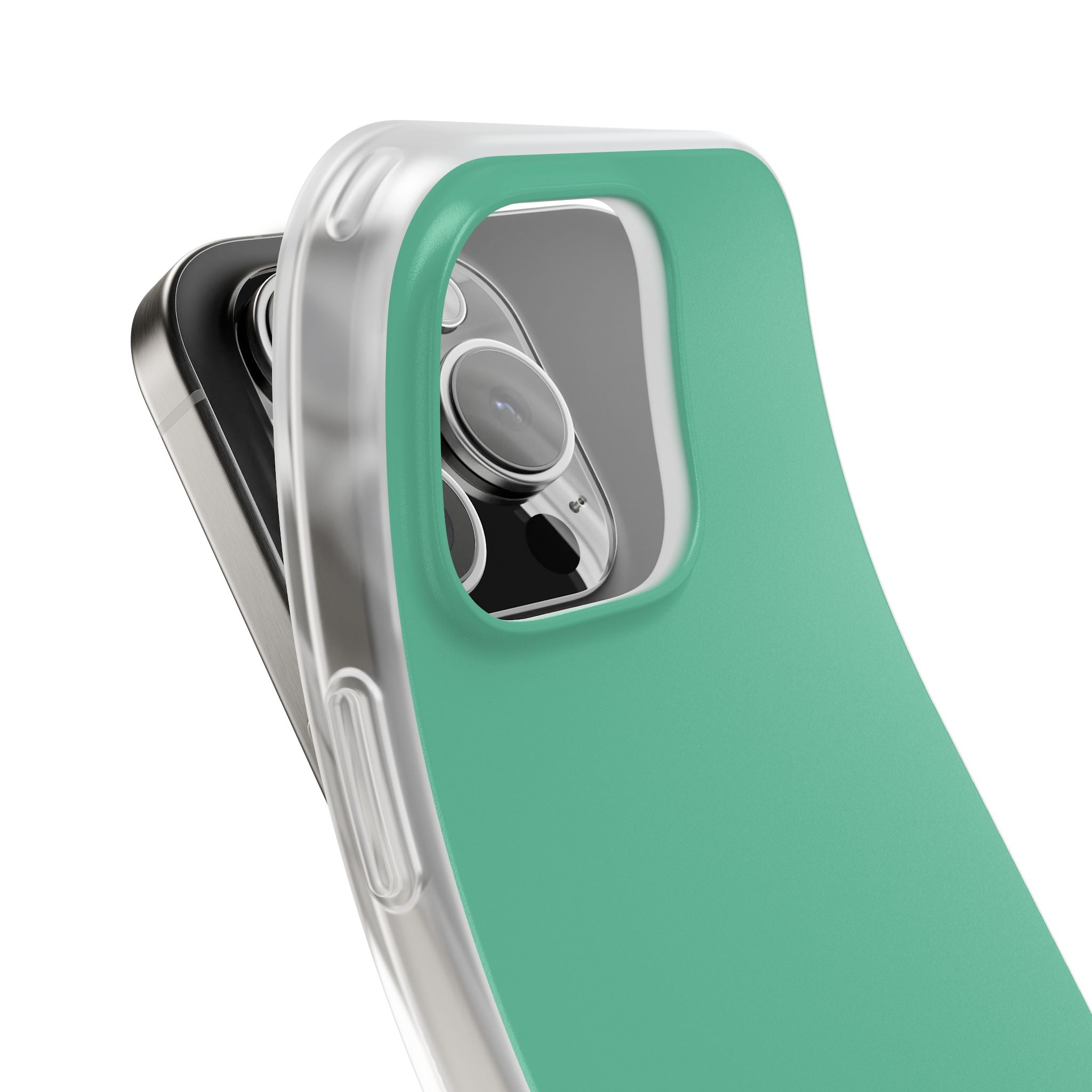 Medium Aquamarine iPhone 16 - Flexi Phone Case