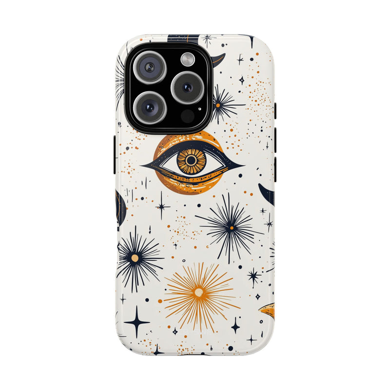 Celestial Eye Glows - iPhone Case