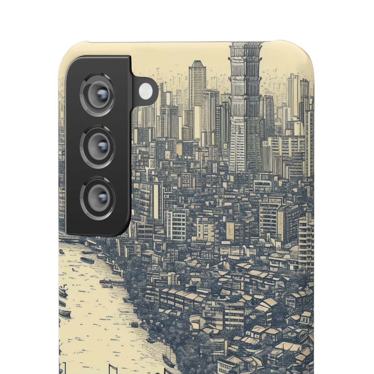 Nostalgic Metropolis | Slim Phone Case for Samsung