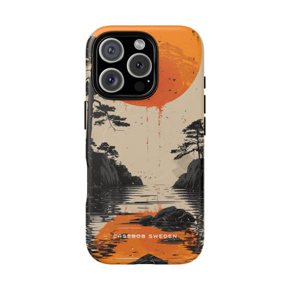 Zen Serenity Sunscape iPhone 16 | Tough+ Phone Case