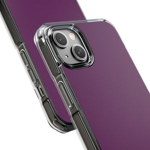 Palatinate Purple | Handyhülle für iPhone (Clear Impact Case - Magnetisch) 