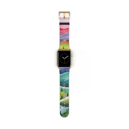 White Pathway - Watch Band