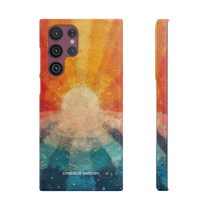 Sunburst Energy - Slim Samsung S22 Phone Case