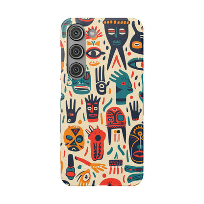 Gradient Tribalscape Vibrance Samsung S23 - Slim Phone Case