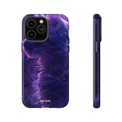 Mystical Starlit Cat - iPhone Case